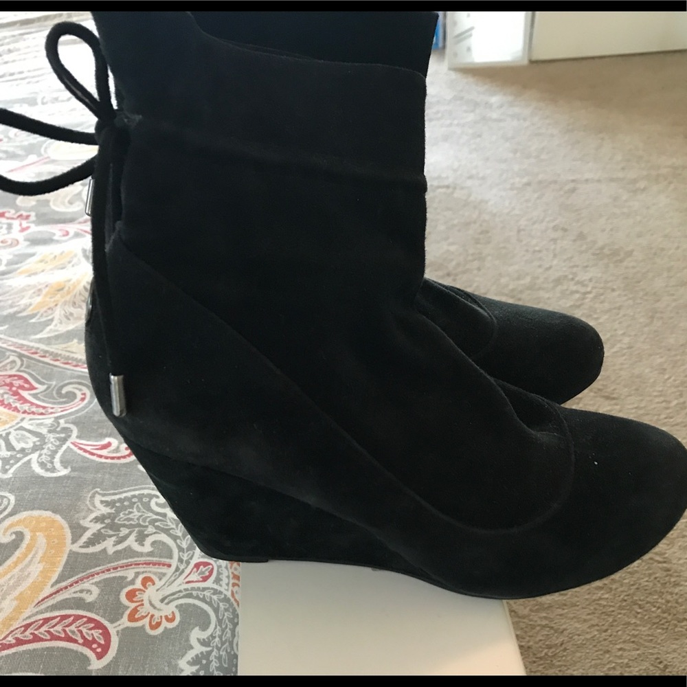 BCBG suede boots